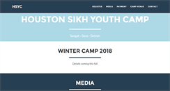 Desktop Screenshot of houstonsikhyouthcamp.com